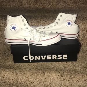White high top converse